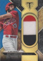 2017 Topps Triple Threads  Matt Carpenter Patches