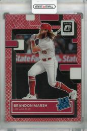 2022 Panini Donruss Optic Los Angeles Brandon Marsh Base Red Dragon (RC)(パラレル版) 91/99