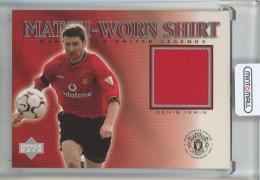 2002 Upper Deck Manchester United   Denis Irwin Match-Worn Shirt Manchester United