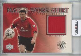 2002 Upper Deck Manchester United   Denis Irwin Match-Worn Shirt Manchester United