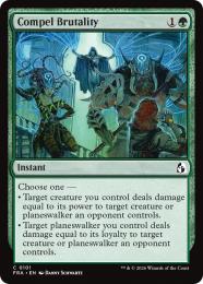 【FRA】【EN】〈FOIL〉蛮行の強制 / Compel Brutality(101-C-G)