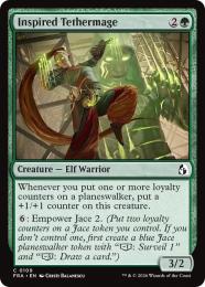 【FRA】【EN】〈FOIL〉閃いた繋操魔道士 / Inspired Tethermage(109-C-G)