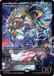 【FRA】【EN】〈FOIL〉〈ショーケース〉デンジロア・フェイトホールド / Denzilore Fatehold(408-M-WU)
