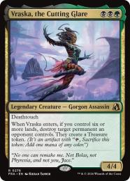 【FRA】【EN】〈FOIL〉鋭き一瞥、ヴラスカ / Vraska, the Cutting Glare(278-R-BG)