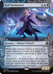 【FRA】【EN】〈FOIL〉〈ショーケース〉絶無の召喚士 / Null Summoner(353-R-UB)