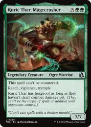 ◆予約◆【FRA】【EN】〈FOIL〉魔道士壊し、ルーリク・サー / Ruric Thar, Magecrusher(265-U-G)
