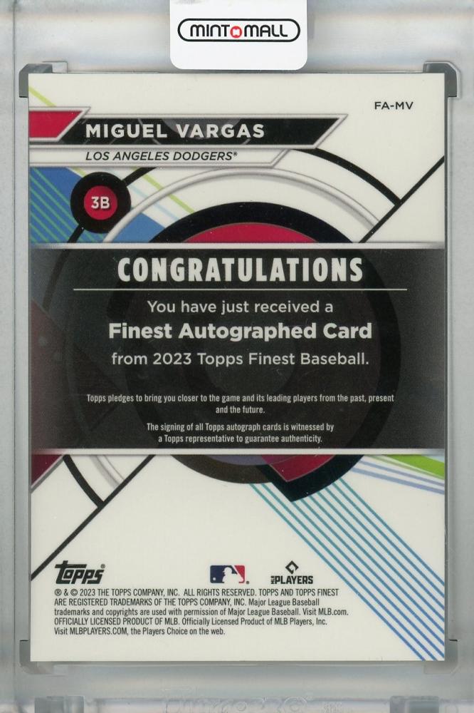 ミントモール / MINT 浦和店 / 2023 Topps Finest Los Angeles Dodgers