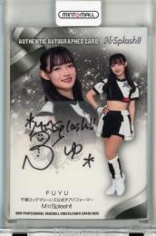 BBM チアリーダー 2025 FUYU 直筆サインカード【41/90】