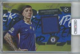 2025-26 Topps UEFA CLUB Competitions Enzo Fernandez Superstar Relic Gold【24/50】 Chelsea FC