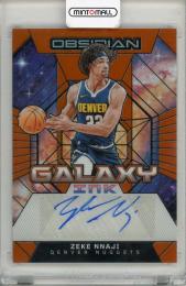 2023-24 PANINI OBSIDIAN Zeke Nnaji #GI-NAJ Auto【62/75】 Denver Nuggets