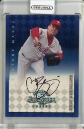 1998 Donruss Signature Curt Schilling Century Marks Autographs Philadelphia Phillies