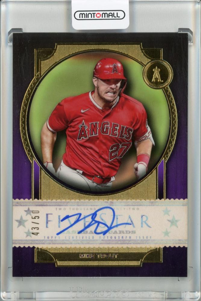 ミントモール / MINT 池袋店 / 2022 Topps Five Star Los Angeles Angels Mike Trout  Autographs Purple 43/50