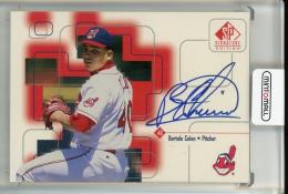 1999 SP Signature Edition Bartolo Colon Autographs Cleveland Indians