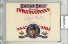 2001 Upper Deck Sweet Spot Roger Clemens Signatures New York Yankees