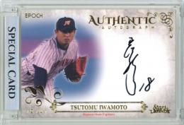 2021 EPOCH 北海道日本ハムファイターズ STARS&LEGENDS 岩本勉 #AA-TSIW AUTHENTIC AUTOGRAPH 直筆サインカード【19/41】