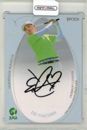 EPOCH 2024 JLPGA OFFICIAL TRADING CARDS ROOKIES & WINNERS	福⼭ 恵梨	直筆サインカード	31/44