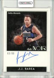 2018-19 Panini Noir  J.J.Barea Autograph 63/99