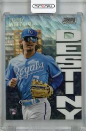 2022 Topps Stadium Club Chrome Bobby Witt Jr. Dynasty and Destiny Wave #7B RC Kansas City Royals