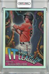 2023 Topps Bowman Chrome Jackson Holliday It Came to the League  #CFL-9 ※汚れあり Baltimore Orioles