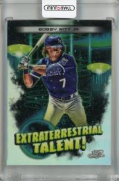 2023 Topps Cosmic Chrome Bobby Witt Jr. Extraterrestrial Talent #ET-3 Kansas City Royals