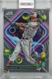 2023 Topps Cosmic Chrome Gunnar Henderson Base #2 RC Baltimore Orioles