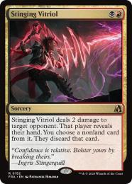 【FRA】【EN】〈FOIL〉抉り穿つ言葉 / Stinging Vitriol(152-R-BR)