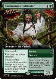 【FRA】【EN】〈FOIL〉〈拡張アート〉人喰い植物の耕作者 / Carnivorous Cultivator(430-R-G)