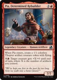◆予約◆【FRA】【EN】決意の再建者、ピア / Pia, Determined Rebuilder(250-U-R)