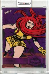 2021 UPPER DECK SKYBOX MARVEL METAL UNIVERSE SPIDER-MAN  Medusa #151 Light FX Pink 【47/75】