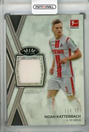 2020-21 Topps Tier One Bundesliga 1. FC Koln Noah Katterbach Tier One Relics 114/127