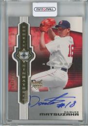 2007 Upper Deck Ultimate Collection Boston Red Sox Daisuke Matsuzaka Rookie Signatures 282/299
