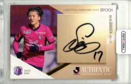 2025 EPOCH Jリーグ オフィシャルカード 阪田澪哉 #SG109 直筆サインカード【36/55】 セレッソ大阪