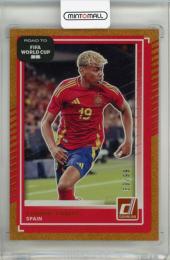 2025-26 Panini Donruss Road to FIFA World Cup Lamine Yamal Orange #10【69/99】