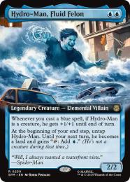 【SPM】【ENG】【Foil】〈250-R〉《液状の重罪犯、ハイドロマン/Hydro-Man, Fluid Felon》拡張アート版