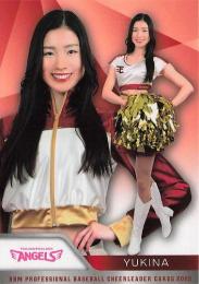 2025 BBM プロ野球チアリーダーカード DANCING HEROINE #A22 YUKINA(楽天/東北ゴールデンエンジェルス) レギュラーカード