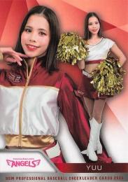 2025 BBM プロ野球チアリーダーカード DANCING HEROINE #A23 YUU(楽天/東北ゴールデンエンジェルス) レギュラーカード