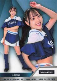 2025 BBM プロ野球チアリーダーカード DANCING HEROINE #B07 Sana(西武/blue legends) レギュラーカード