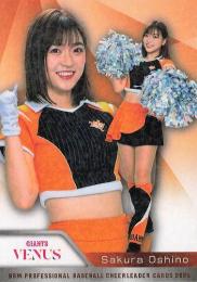 2025 BBM プロ野球チアリーダーカード DANCING HEROINE #V05 押野さくら(巨人/VENUS)【ホロPPパラレル版】レギュラーカード