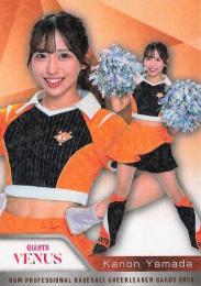 2025 BBM プロ野球チアリーダーカード DANCING HEROINE #V20 山田かのん(巨人/VENUS)【ホロPPパラレル版】レギュラーカード