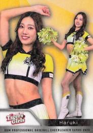 2025 BBM プロ野球チアリーダーカード DANCING HEROINE #T04 Haruki(阪神/TigersGirls)【ホロPPパラレル版】レギュラーカード