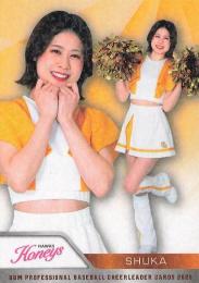 2025 BBM プロ野球チアリーダーカード DANCING HEROINE #H06 秋花(ソフトバンク/Honeys)【ホロPPパラレル版】レギュラーカード