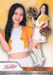 2025 BBM プロ野球チアリーダーカード DANCING HEROINE #H08 ノア(ソフトバンク/Honeys)【ホロPPパラレル版】レギュラーカード