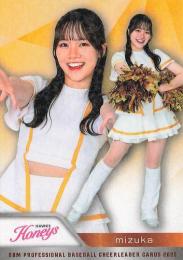 2025 BBM プロ野球チアリーダーカード DANCING HEROINE #H11 mizuka(ソフトバンク/Honeys)【ホロPPパラレル版】レギュラーカード