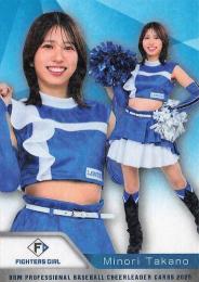 2025 BBM プロ野球チアリーダーカード DANCING HEROINE #F09 高野実(日本ハム/FIGHTERS GIRL)【ホロPPパラレル版】レギュラーカード