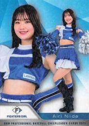 2025 BBM プロ野球チアリーダーカード DANCING HEROINE #F14 新井田愛理(日本ハム/FIGHTERS GIRL)【ホロPPパラレル版】レギュラーカード
