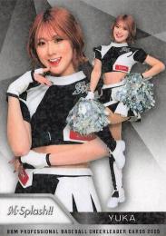 2025 BBM プロ野球チアリーダーカード DANCING HEROINE #M01 YUKA(ロッテ/M☆Splash!!)【ホロPPパラレル版】レギュラーカード