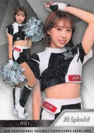 2025 BBM プロ野球チアリーダーカード DANCING HEROINE #M06 REI(ロッテ/M☆Splash!!)【ホロPPパラレル版】レギュラーカード