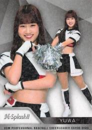 2025 BBM プロ野球チアリーダーカード DANCING HEROINE #M23 YUWA(ロッテ/M☆Splash!!)【ホロPPパラレル版】レギュラーカード
