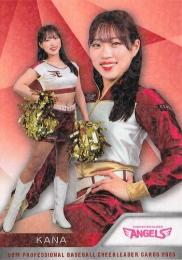 2025 BBM プロ野球チアリーダーカード DANCING HEROINE #A10 KANA(楽天/東北ゴールデンエンジェルス)【ホロPPパラレル版】レギュラーカード