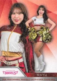 2025 BBM プロ野球チアリーダーカード DANCING HEROINE #A11 MAYU(楽天/東北ゴールデンエンジェルス)【ホロPPパラレル版】レギュラーカード